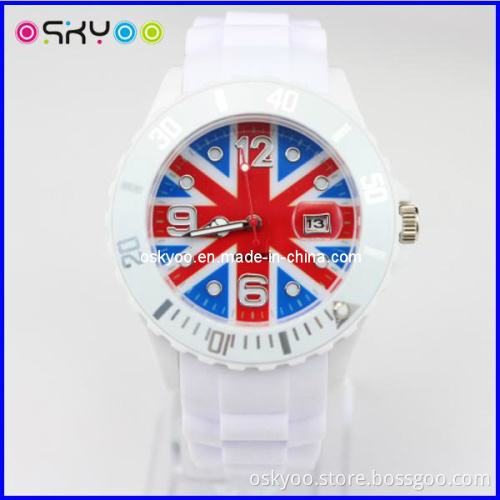 Ice Watch for 2012 London Olympic Games United Kingdom UK Flag (P5900)